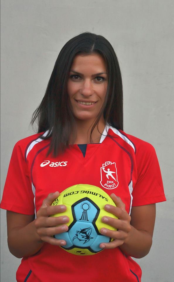 Danijela Kričak u dresu ŽRK Pirot