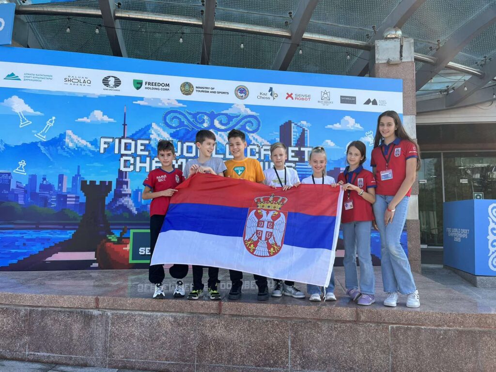 NATALIJA i Milica - delegacija Srbije u Kazahstanu 2025